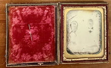 Load image into Gallery viewer, WOW, Rare Late 1860s Daguerreotype! Davis Art Gallery ID'd Man & Woman Montana?