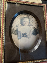Load image into Gallery viewer, Unique post Mortem 1/4 daguerreotype very unusual rare thermoplastic mat photo