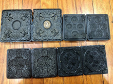 Load image into Gallery viewer, Union Case Ambrotype & Tintype Photo Lot 1850s 1860s Civil War Tax Stamp