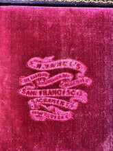 Load image into Gallery viewer, VANCE 1/4 Ambrotype San Francisco Sacramento California Man Gold Rush Era 1850s