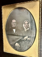 Load image into Gallery viewer, Half Plate Daguerreotype of a Man & Woman / Husband & Wife Virginia Estate 1850
