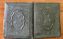 Load image into Gallery viewer, Unusual Large Girl! 1/4 Ambrotype Photo ID'D Bedford Massachusetts Sisters