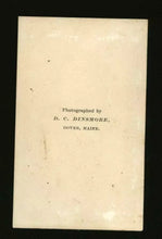 Load image into Gallery viewer, Dover Maine B.C. Lowell's Grocery Store / Storefront CDV Photo 1870s CDV Photo