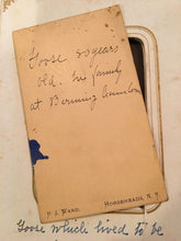 Load image into Gallery viewer, A Goose that Lived to Be Nearly 100?!? Unusual Rare Animal CDV Photo Antique