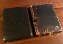 Load image into Gallery viewer, Antique Miniature Painting Photo Portraits in Leather Presentation Cases Signed