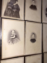 Load image into Gallery viewer, Lot of 16 1860s CDV Photos California Stockton Vallejo San Francisco Canon City