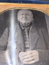 Load image into Gallery viewer, 1/6 1840s Daguerreotype Photo Very Old Man Born 1700s Revolutionary War Era