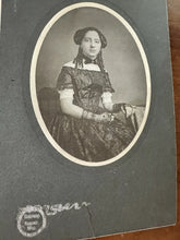 Load image into Gallery viewer, Eclectic lot old cabinet Card Photos 1800s Advertising Navy Soldier Women Black