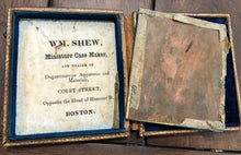Load image into Gallery viewer, 1840s Daguerreotype Photo Woman Holding Closed Dag Sealed Shew Case