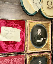 Load image into Gallery viewer, Antique BANTA Family Photo Lot Daguerreotypes Ambrotype ANSON FREDRICKS JAQUITH