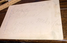 Load image into Gallery viewer, Antique Photo Of ID'd Men Percy Ayres & Ernest Murrie - Virginia 1900s