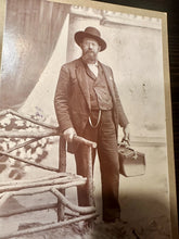 Load image into Gallery viewer, ID’d Reverend / Traveling Preacher Dated 1898 Arkansas / Occupational Photo Rare