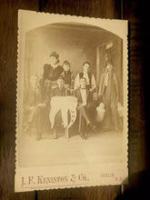 Load image into Gallery viewer, Photo Man Holding Dentist Tooth Banner Girl Photographer Advertisement Sign Rare