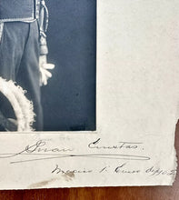 Load image into Gallery viewer, Dr JUAN CUESTAS Uruguay Diplomat In Military Uniform RARE Signed Photo 1900s