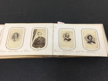 Load image into Gallery viewer, 1860s Photo Album Civil War Soldier Andersonville POW Mourning ID'd Quaker Fam
