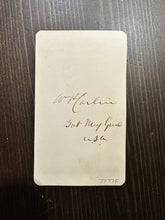 Load image into Gallery viewer, SIGNED & Unpublished? CDV Civil War Union General William P. Carlin 1860s Photo