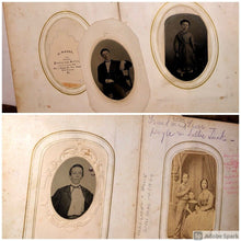 Load image into Gallery viewer, Photo Album inl KIA Civil War Confederate Soldier Vet Louisiana MO Virginia Rare