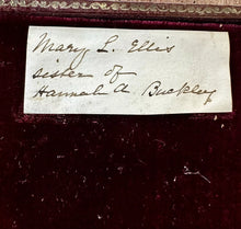 Load image into Gallery viewer, ID'd Woman by BROADBENT Philadelphia 1850s 1/4 Daguerreotype Photo Quaker