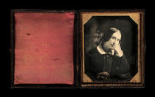 Load image into Gallery viewer, 1840s 1/6 Dag Pretty Woman Great Pose & HTF Photographer DEXTER of Albany NY