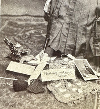 Load image into Gallery viewer, Rare 1870s CDV Photo Sideshow Circus Disabled FOOT WRITER Like Ann E. Leak