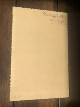 Load image into Gallery viewer, Photo Man Holding Dentist Tooth Banner Girl Photographer Advertisement Sign Rare