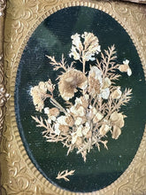 Load image into Gallery viewer, Lot of Antique Ambrotype Tintype in Union Cases + Real Hair or Plant Folk Art