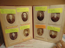 Load image into Gallery viewer, Victorian Photo Album Cabinet Cards CDVs & Tintype Photos