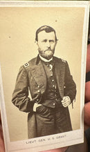 Load image into Gallery viewer, Civil War Ulysses S. Grant Wearing Lincoln Mourning Ribbon Brady Photo 1860s