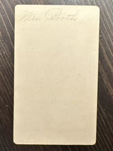 Load image into Gallery viewer, RARE MORA CDV OF ACTRESS AGNES BOOTH - SISTER-IN-LAW OF JOHN WILKES BOOTH 1870s