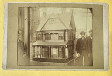 Load image into Gallery viewer, Rare Dollhouse Model Salesman Sample Miniature House w Advertising Sign, Ohio