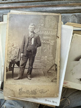 Load image into Gallery viewer, 300 Cabinet Card Photo Lot - Antique Victorian Photographs 1800s People