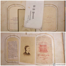 Load image into Gallery viewer, Photo Album inl KIA Civil War Confederate Soldier Vet Louisiana MO Virginia Rare