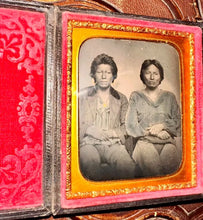 Load image into Gallery viewer, Rare Antique Native American Tintype Photo Modoc Indians 1850s Original