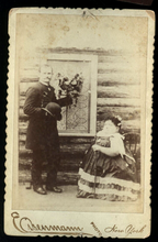 Load image into Gallery viewer, Rare Eisenmann Sideshow / Freak Carrie Akers antique Cabinet Card Photo #1