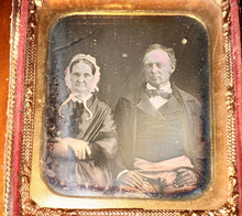 Load image into Gallery viewer, WOW, Rare Late 1860s Daguerreotype! Davis Art Gallery ID'd Man & Woman Montana?