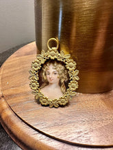 Load image into Gallery viewer, Antique Painted Miniature Portrait Pos Marie Anne Fragonard French Artist Rare