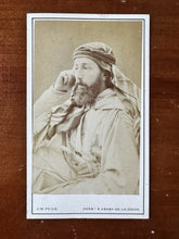 Load image into Gallery viewer, Two Rare CDV Photo of Mustafa Ben-Yusuf England 1870s Muslim Arab in England