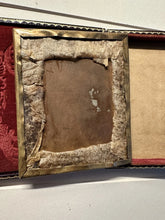 Load image into Gallery viewer, Handsome Man Wild Hair & Goatee Beard 1850s 1/6 Daguerreotype in Full Case