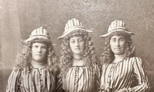 Load image into Gallery viewer, Unusual Photo Crossdresser Postal Workers?? Men Dressed as Women 1800s