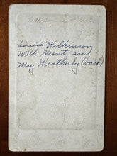 Load image into Gallery viewer, 1890s Cabinet Card ID'd Jackson Tennessee People Antique Photo Unusual