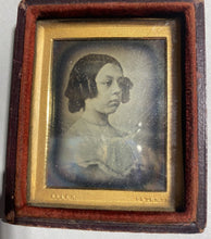 Load image into Gallery viewer, Very Rare WHARTON PAN 1840s Daguerreotype Photo Girl RICHARD BEARD England 1800s