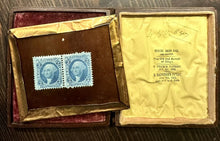 Load image into Gallery viewer, Tintype Photo California Man Rare WASHINGTON MEDALLION Case Civil War Tax Stamp