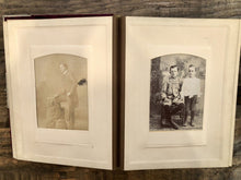 Load image into Gallery viewer, Depew Family Photo Album, Montana, California, Michigan Antique 1800s Genealogy