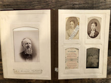 Load image into Gallery viewer, Depew Family Photo Album, Montana, California, Michigan Antique 1800s Genealogy