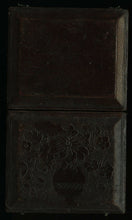 Load image into Gallery viewer, Plumbe 1840s Tinted Daguerreotype Photo Honeycomb Mat Woman Wearing Bonnet Veil