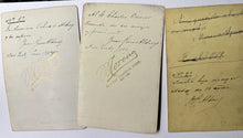 Load image into Gallery viewer, ID'd Venezuela Politician & Family Lot of 3 Signed Winter Snow Scene Photo 1800s