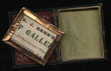 Load image into Gallery viewer, ID'd Woman in Profile by Virginia Photographer Rees 1860s Tintype