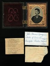 Load image into Gallery viewer, RARE CDV Blind Educator Laura Bridgman +++ Ambrotype of Brother John D Bridgman