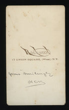 Load image into Gallery viewer, Very Rare Post Civil War CDV Horatio C. King CMOH Politician Author Soldier