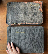 Load image into Gallery viewer, Two Antique Photo Albums - OVER 500 Snapshot Photos!!